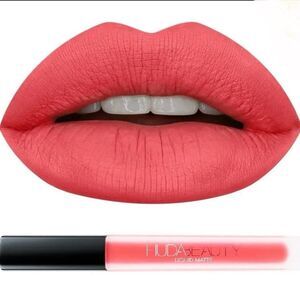 Huda Beauty Liquid Matte Lipstick in “Wild Child” (BNIB)